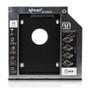 Imagem de Adaptador Caddy CD/DVD Notebook Para Segundo HD ou SSD 9.5mm