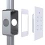 Imagem de Adaptador Compatível com Interruptor Inteligente Smart Sonoff Nova Digital para Caixas de Sobrepor 4x2 - ARTBOX3D