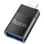 Imagem de Adaptador Compatível com o Iphone Lightning para USB OTG UA17 Hoco