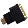 Imagem de Adaptador Conector Dvi 24+1 Fêmea Hdmi Macho Banhado A Ouro