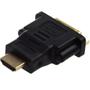 Imagem de Adaptador Conector Dvi 24+1 Fêmea Hdmi Macho Banhado A Ouro