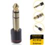 Imagem de Adaptador Conector P2/P10 Estéreo CS 702  Converta Conexões com Praticidade e Qualidade!