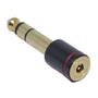 Imagem de Adaptador Conector P2/P10 Estéreo CS 702  Converta Conexões com Praticidade e Qualidade!