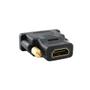 Imagem de Adaptador Conversor DVI-I Dual Link 24+5 Macho X HDMI Fêmea Banhado Ouro Feasso FCA-11B