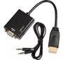 Imagem de Adaptador Conversor Hdmi X Vga Compatível com  Ps4 Xbox - Pc Monitor Vga
