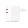 Adaptador de Energia USB de 35W com Duas Portas Branco - Apple - MNWP3BZ/A Imagem de Adaptador de Energia USB de 35W com Duas Portas Branco - Apple - MNWP3BZ/A