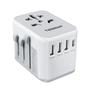 Imagem de Adaptador de Plugue Internacional TESSAN com 4 Portas USB (Tipo C/G/A/I)