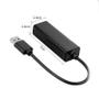 Imagem de Adaptador De Rede Usb Compatível Com Nintendo Wii Switch PC Preto
