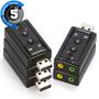 Imagem de Adaptador de Som USB 7.1 Directsound 3D - Kit com 5 Placas