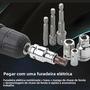 Imagem de Adaptador de Soquete Universal com Catraca Hexagonal - Conversor de Chave de Impacto 1/4"