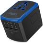 Imagem de Adaptador de Viagem Ceptics 5 em 1 - Universal com USB-A e USB-C (3.5A)
