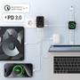 Imagem de Adaptador de Viagem MINIX TP35 35W - 6 em 1 com 3 USB-C e 2 USB-A
