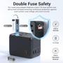 Imagem de Adaptador de Viagem MINIX TP35 35W - 6 em 1 com 3 USB-C e 2 USB-A