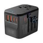 Imagem de Adaptador de Viagem Universal MINGTONG GaN 65W - 3 Portas USB-C PD e 2 Portas QC