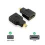 Imagem de Adaptador de Vídeo Hdmi para Micro Hdmi Blindado 1080p