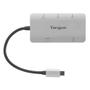 Imagem de Adaptador de Vídeo Targus Multi-Port USB-C 4K HDMI c/Leitor de Cartão 100W PD Pass-Thru ACA958USZ