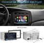 Imagem de Adaptador DIN Duplo Estéreo para Carro Universe - com CarPlay e Android Auto
