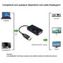 Imagem de Adaptador DisplayPort para hdmi 4K vga dvi 3840x2160 30Hz