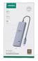 Imagem de Adaptador Docking Hub Usb C Usb-A 3.2 10 Gbps - Cinza Escuro