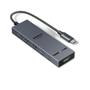 Imagem de Adaptador Docking Hub Usb C Usb-A 3.2 10 Gbps - Cinza Escuro
