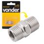 Imagem de Adaptador duplo 1/4" macho x 1/4" macho Vonder