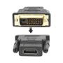 Imagem de Adaptador Dvi-D Macho (24 + 1) X Hdmi Fêmea