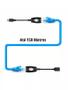 Imagem de Adaptador / extensor  usb via ethernet rj45 - knup - hb-t88