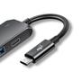 Imagem de Adaptador HUB ELG USB 4 Em 1, Entrada Tipo-C para 3 Portas USB-A + 1 Porta Tipo-C, Preto - HUB41C-v2