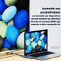 Imagem de  Adaptador Hub Thunderbolt 7 em 1 com HDMI 4k Para Apple Macbook Pro M1 e M2 e Apple Macbook Air M1 e M2