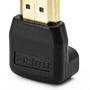 Imagem de Adaptador L - Hdmi Macho Para Fêmea - Kit Com 5