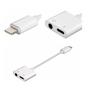 Imagem de Adaptador Lightning Femea Fone P2 3,5Mm Ios Carregamento - JS TECHNOLOGY