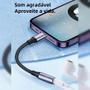 Imagem de Adaptador Lightning para 3.5mm iPhone 12/13/14 Pro - Conector de Áudio com Divisor