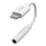 Imagem de Adaptador lightning para fone de ouvido p3 elg branco adp8p3