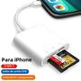 Imagem de Adaptador Lightning para Leitor de Cartão SD - iPhone 12/13/14/15 Pro Max