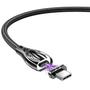 Imagem de Adaptador Magnético USB-C com Suporte PD 60W - Carga Rápida para Celulares, Laptops e Tablets