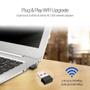 Imagem de Adaptador Mini USB WiFi 802.11AC Dongle Network Card 1200Mbps 2.4G & 5G Dual Band Wireless Wifi Receiver para laptop desktop