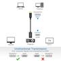 Imagem de Adaptador Moread 4K DisplayPort (DP) para HDMI macho para fêmea