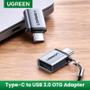 Imagem de Adaptador Otg Usb C Para Usb 3.0 Ugreen 50283 - Cinza