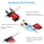 Imagem de Adaptador Sem Fio Fengvi-Wifi 5 PCI-E AC1200 Banda Dupla 2.4G/5GHz Conectividade Rápida