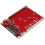 Imagem de Adaptador StarTech.com M.2. PCI-e NVMe em U.2 (SFF-8639) U2M2E125