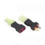 Imagem de Adaptador Tamiya MPX 2 Peças Deans T Plug Para Conector Sem Fio Tamiya Fêmea Macho Para Drone RC FPV