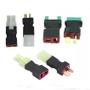 Imagem de Adaptador Tamiya MPX 2 Peças Deans T Plug Para Conector Sem Fio Tamiya Fêmea Macho Para Drone RC FPV