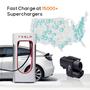 Imagem de Adaptador Tesla Supercharger NACS para CCS1 - Compatível com Ford, Rivian e Outros