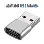 Imagem de Adaptador Tipo C Fêmea Para USB Macho Plug 2.0