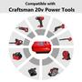 Imagem de Adaptador TPDL Craftsman V20 para Ferramentas DeWalt 20V