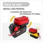 Imagem de Adaptador TPDL Craftsman V20 para Ferramentas DeWalt 20V