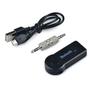 Imagem de Adaptador Transmissor Bluetooth P2 Veicular Audio Automotivo Lelong