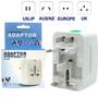 Imagem de Adaptador Universal Compacto com com capa para Viagem
