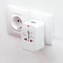 Adaptador Universal De Tomada Para Viagem 150 Países Bivolt - LEHMOX Imagem de Adaptador Universal De Tomada Para Viagem 150 Países Bivolt