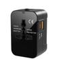 Imagem de Adaptador Universal De Viagem Com Portas Usb E Tipo-c, Carregador Rápido Pd 20w E Qc 18w, Compatível Com Tomadas Em Eua,